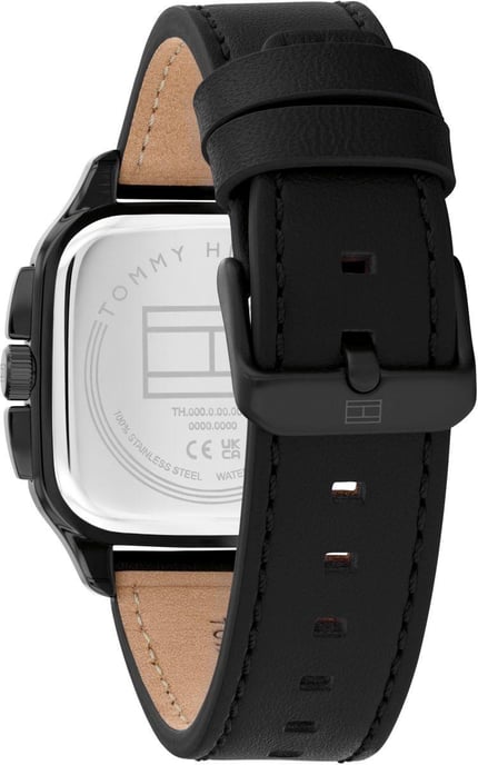 Tommy Hilfiger Herald Heren Horloge Zwart 1792220 - Image 2
