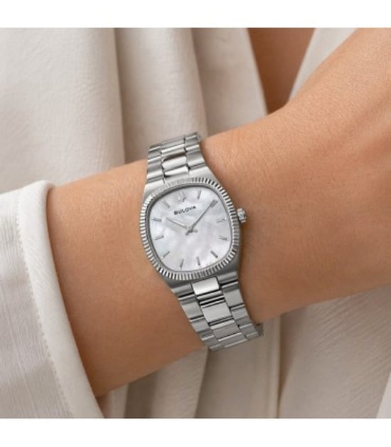 Bulova Super Seville Mini Women's Silver Watch 96L353 - Image 3