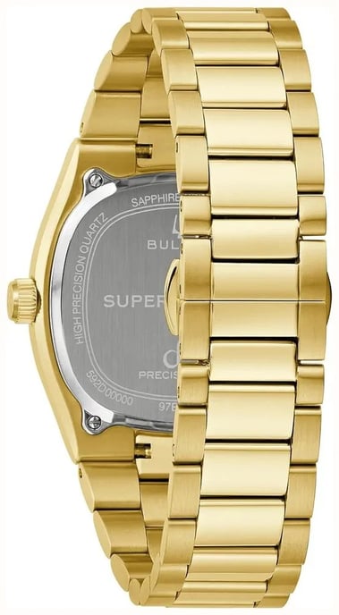 Bulova Super Seville Heren Horloge Goudkleurig 97B246 - Image 2