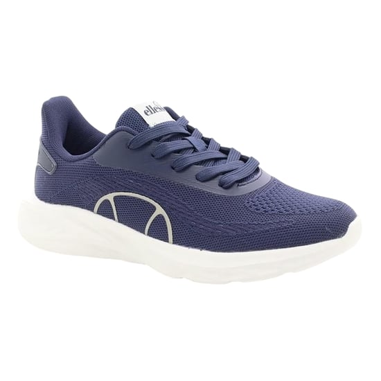Ellesse Heren Como leren platte sportschoenen (Marine) - Image 1