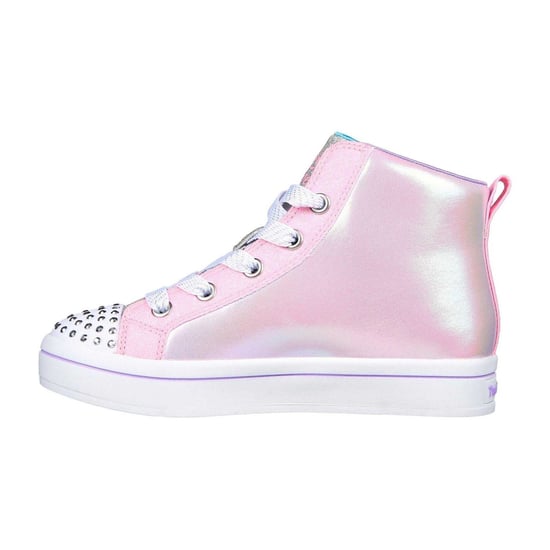 Skechers TwiLites 2.0 höga sneakers för tjejer (Rosa) - Image 2
