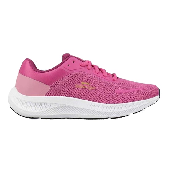 Slazenger Assent-sportschoenen voor kinderen (Roze/Goud) - Image 1