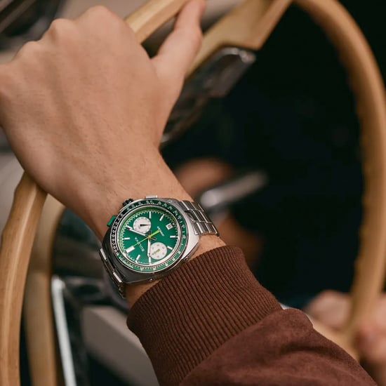 Bulova Racer Heren Horloge Zilverkleurig 98B468 - Image 4