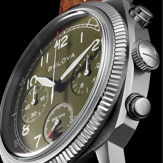 Bulova Military Vwi Special Edition Men's Brown Watch 96B482 - Image 4