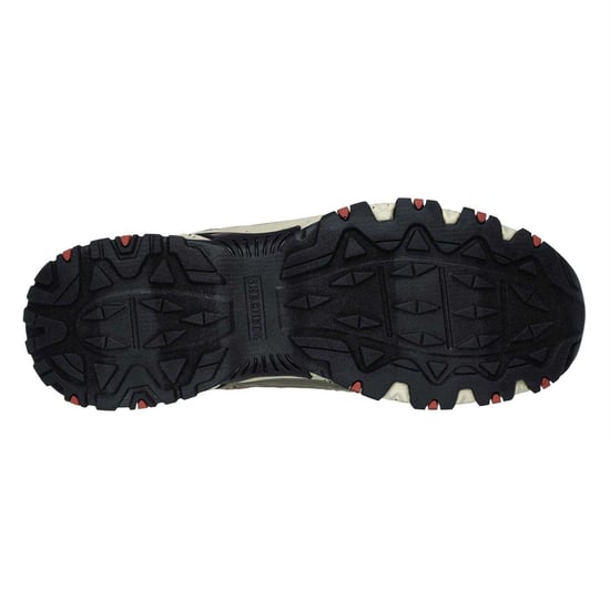 Skechers Leren wandelschoenen voor heren met Hillcrest-logo (Natuurlijk/Zwart) - Image 4