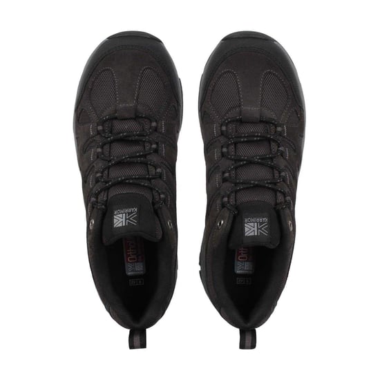 Karrimor Mens Summit Leather Walking Shoes (Charcoal) - Image 4