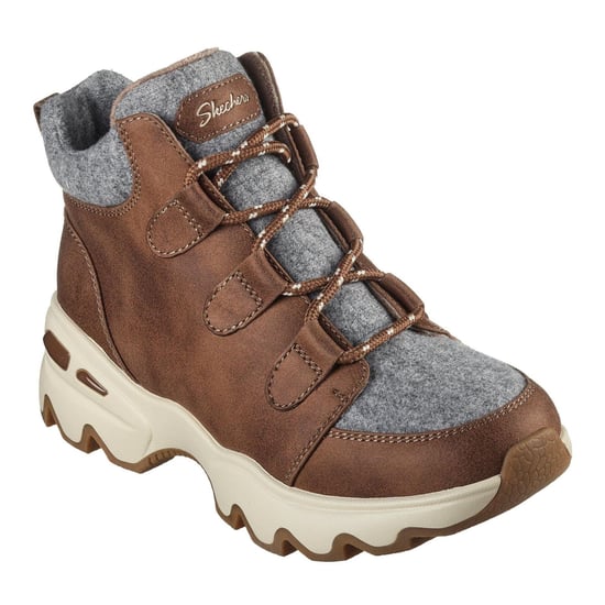 Skechers Biglug-wandelschoenen voor dames (Kastanje) - Image 4