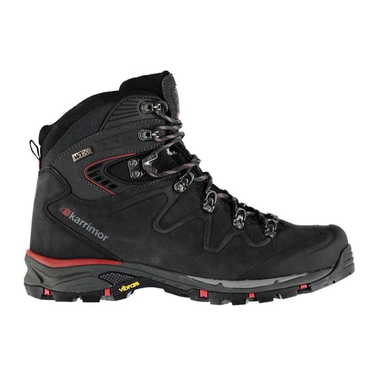 Karrimor Heren Cheetah Leer Wandelschoenen (Houtskool) - Image 1