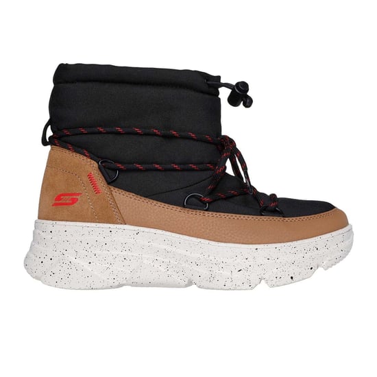 Skechers Dames Bobsmt Peak Wandelschoenen (Zwart/Natuurlijk) - Image 1