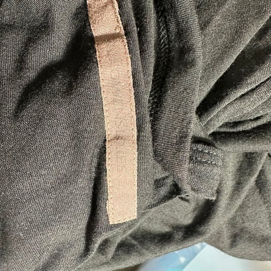 Rick Owens mini-jurk met lange mouwen en draperie in zwarte viscose - Image 4