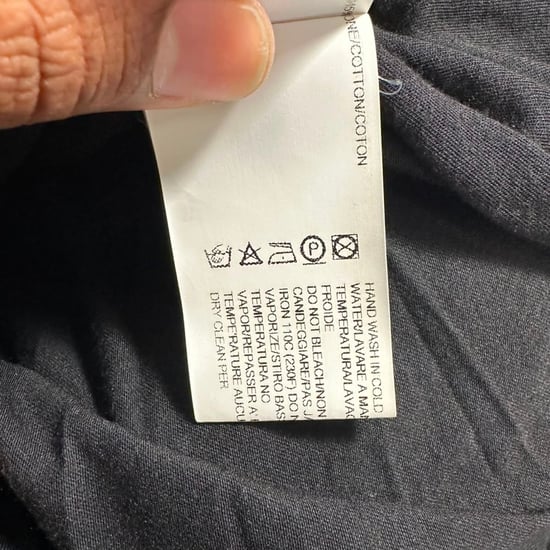 Rick Owens mini-jurk met lange mouwen en draperie in zwarte viscose - Image 6