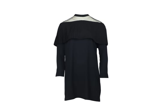 Maje Remia minijurk van zwart polyester - Image 1