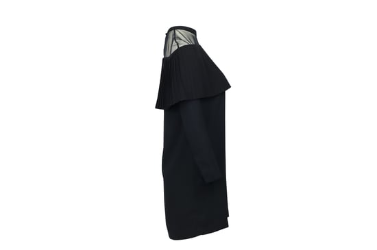 Maje Remia minijurk van zwart polyester - Image 2