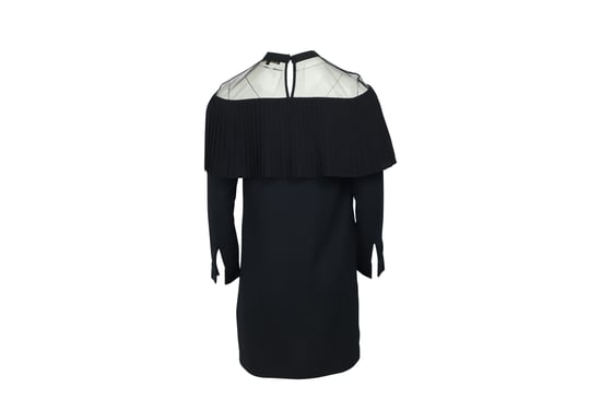 Maje Remia minijurk van zwart polyester - Image 3