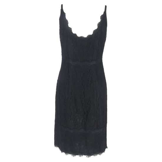 Diane Von Furstenberg Olivia mini slipjurk in zwart triacetaat - Image 3