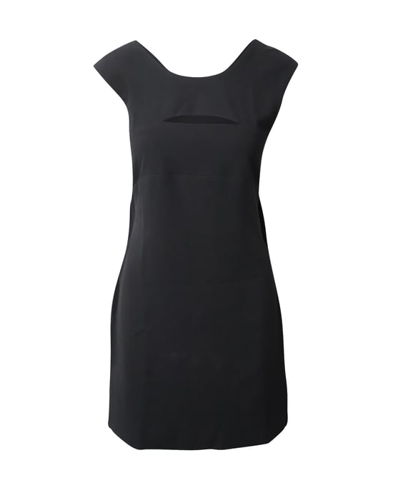 IRO Calley Cutout Mini Dress in Black Acetate - Image 1