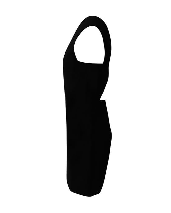 IRO Calley Cutout Mini Dress in Black Acetate - Image 2