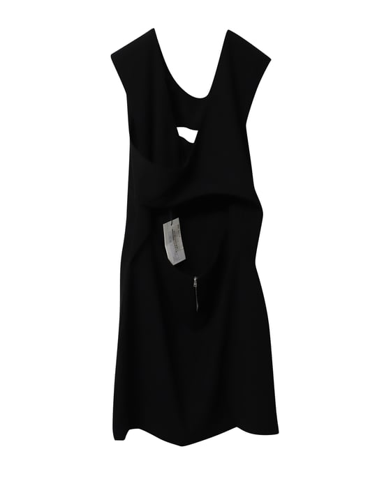 IRO Calley Cutout Mini Dress in Black Acetate - Image 4
