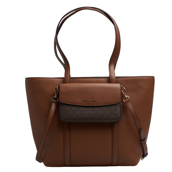 Women's Leather Tote Bag 2 in 1 and Wallet Jet Set Travel 35S5GTVT3L - Image 1