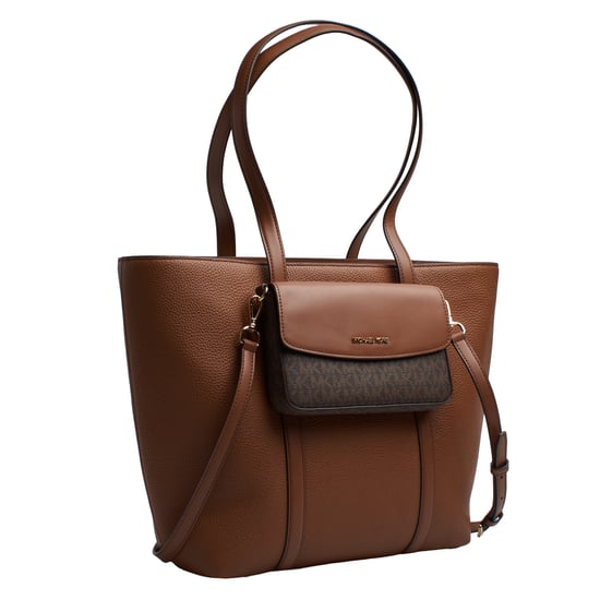 Women's Leather Tote Bag 2 in 1 and Wallet Jet Set Travel 35S5GTVT3L - Image 4