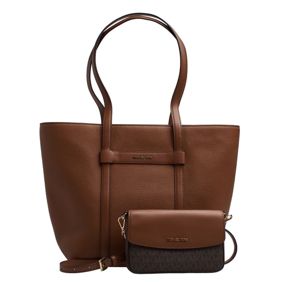 Women's Leather Tote Bag 2 in 1 and Wallet Jet Set Travel 35S5GTVT3L - Image 5