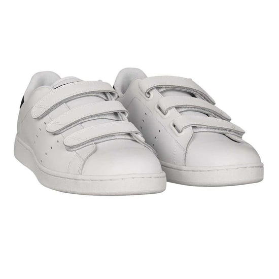 Lonsdale Mens Leyton Triple Strap Flat Trainers (White/Navy) - Image 4