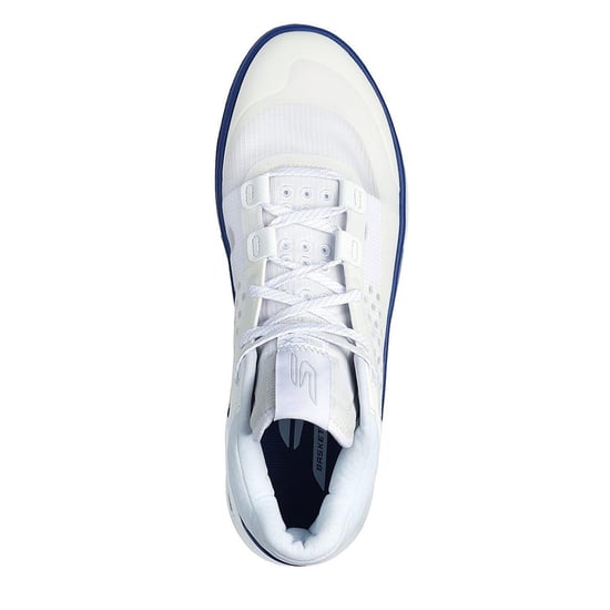 Skechers Herr Resagrip Speckle Basketbollskor (Vit/Blå) - Image 3