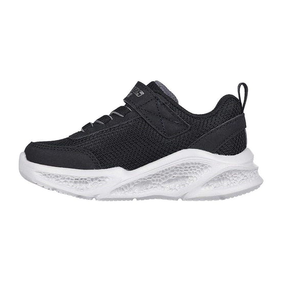 Skechers Meteor-sneakers med lysande detaljer för småbarn (Svart/grå) - Image 2