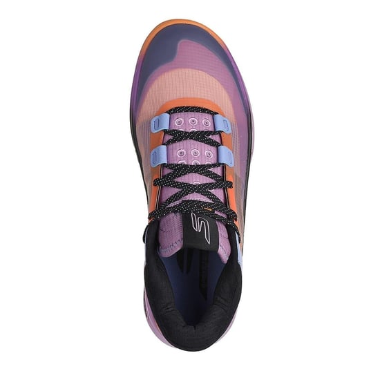 Skechers Herr Resagrip Spräcklig Basketgymnastikskor (Lila/Orange) - Image 3
