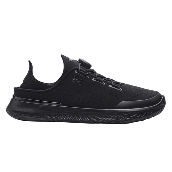 Under Armour Mens Performance Leather BOA Lacing System Shoes (Black) - Image 1