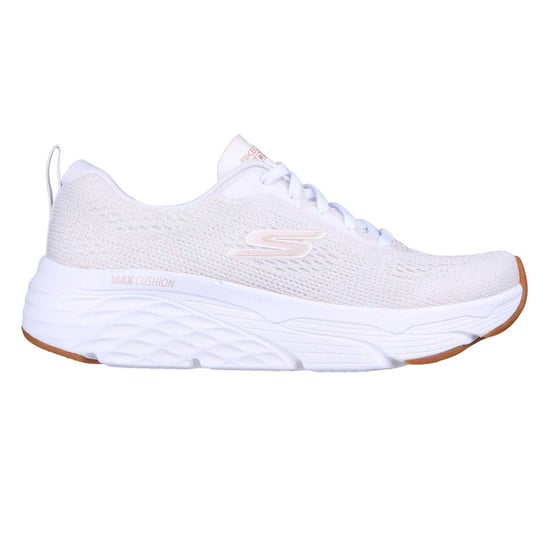 Skechers Dames-trainingsschoenen met maximale demping uit de Elite-serie (Wit/roze goud) - Image 1