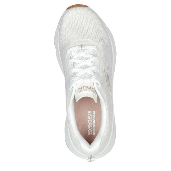 Skechers Dames-trainingsschoenen met maximale demping uit de Elite-serie (Wit/roze goud) - Image 3