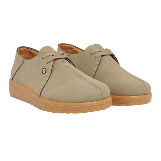Lambretta Herr Panda Canvas Sneakers (Sand) - Image 3