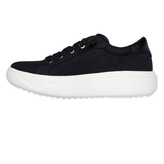 Skechers Popupsmax canvas platformschoenen voor dames (Zwart) - Image 2