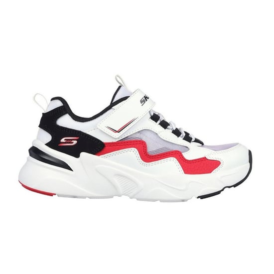 Skechers Mesh-sportschoenen voor kinderen (Wit, Rood, Zwart) - Image 1