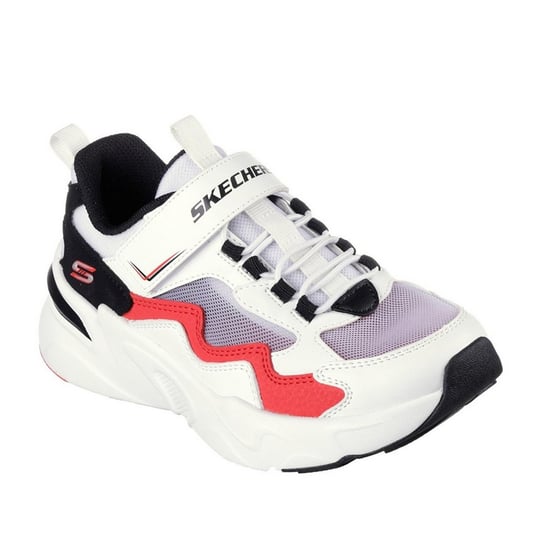 Skechers Mesh-sportschoenen voor kinderen (Wit, Rood, Zwart) - Image 3