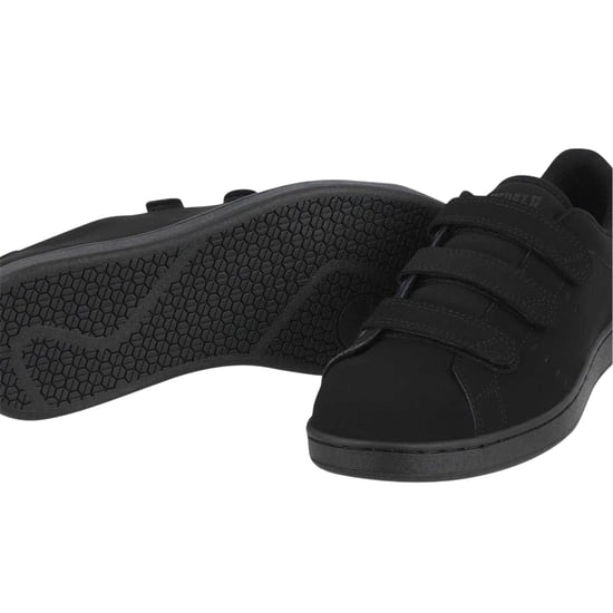 Lonsdale Mens Leyton Triple Strap Flat Trainers (Black) - Image 4