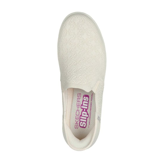 Skechers Dames Breezest Slip-on Sneakers (Off White) - Image 3