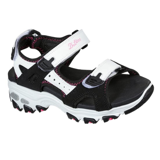 Skechers Sport sandalen voor kinderen (Zwart, Wit) - Image 4