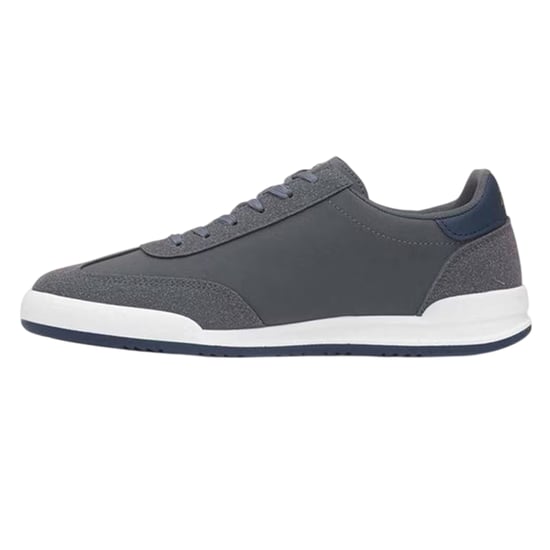 Original Penguin Heren-sneakers met strepen en logo (Houtskool) - Image 2