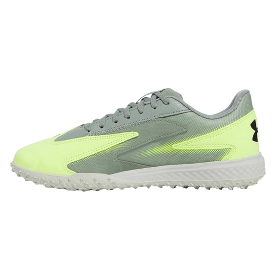 Under Armour Astro Turf-träningsskor för barn/ungdomar med skuggmönster (Grön) - Image 2
