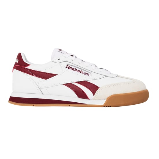 Reebok Campio XT leren platte sneakers met ronde neus voor dames (Wit) - Image 1