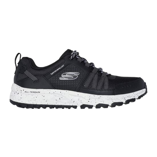 Skechers Escapeplan waterdichte wandelschoenen voor dames (Zwart, Wit) - Image 1