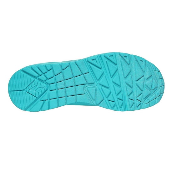 Skechers Uno-träningsskor för kvinnor/damer (Turkos) - Image 3