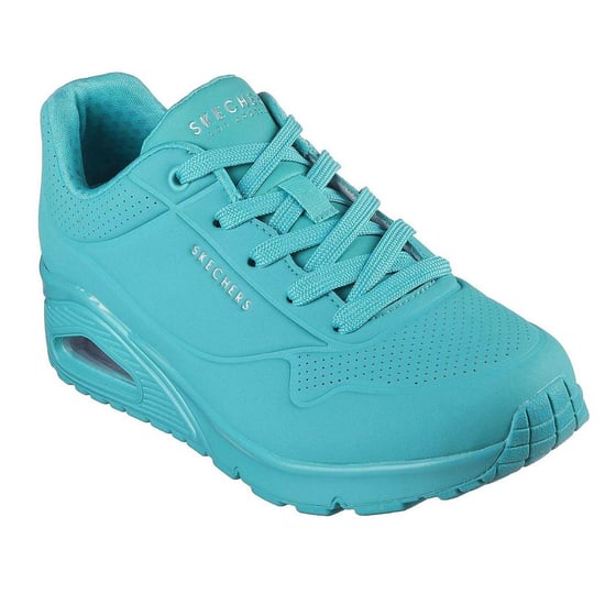 Skechers Uno-träningsskor för kvinnor/damer (Turkos) - Image 4