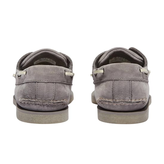 Timberland Klassieke platte bootschoenen voor heren van gestructureerd leer met contrasterende veters (Natuurlijk) - Image 2