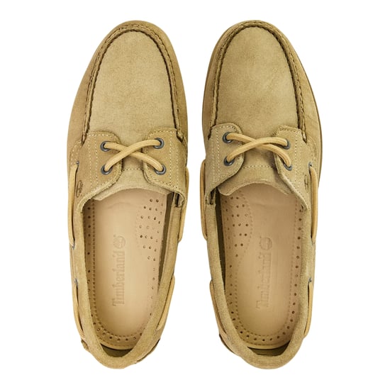 Timberland Klassieke suède veterschoenen voor heren met structuur (Lichtgroen) - Image 3
