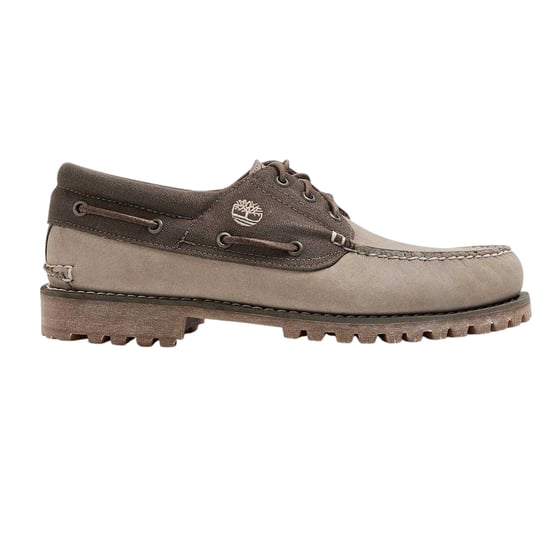 Timberland Authentieke leren bootschoenen voor heren (Olijf) - Image 1