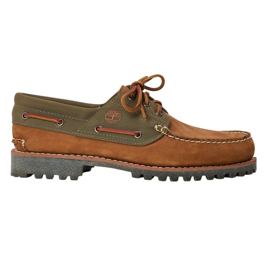 Timberland Authentieke leren bootschoenen voor heren (Medium Bruin) - Image 1