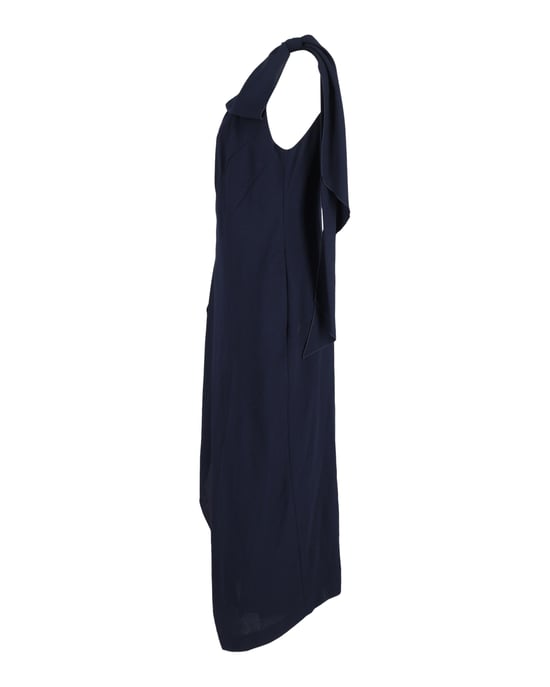 Roland Mouret midiklänning i marinblå polyester - Image 2